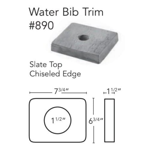 Accents and Trim - Water Bib Trim preview 2