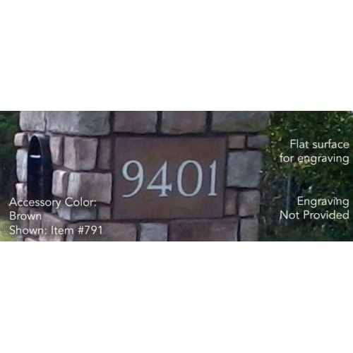 Accents and Trim - Address Plaque preview 1