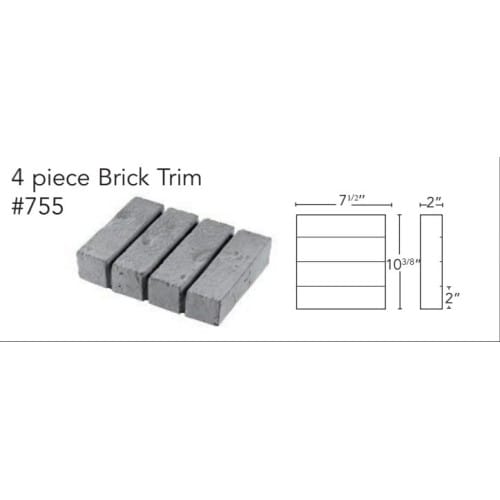 Accents and Trim - 4 piece Brick Trim preview 2