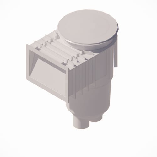 Flow Star® Standard Skimmer with Flush Face, Float Assembly, Basket, Lid and Adjustable Collar (SKR2xx)