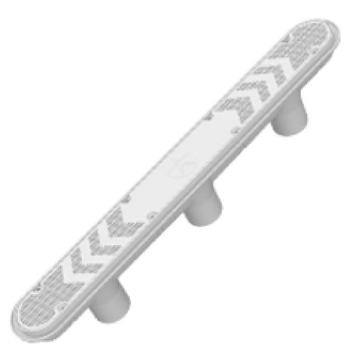 32CDPHxxx: 32" Channel Drain Pinhole Anti-Entrapment Suction Outlet Cover and Three-Port PVC Manufactured Sump preview 1