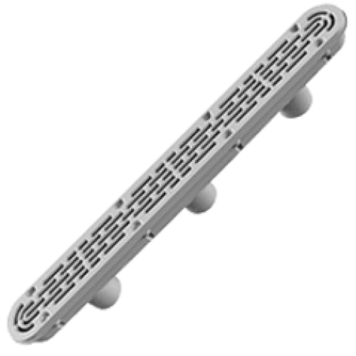 32CDFLxxx: 32" Channel Drain Flat Grate Anti-Entrapment Suction Outlet Cover and PVC Three-Port Manufactured Sump preview 1