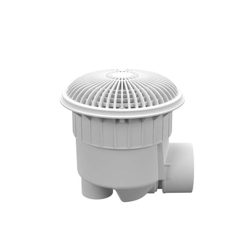 10" Round MoFlow™ Suction Outlet Cover with PVC Side 3" Socket x 4" Spigot Port Sump (10MFxxxSSB) preview 1