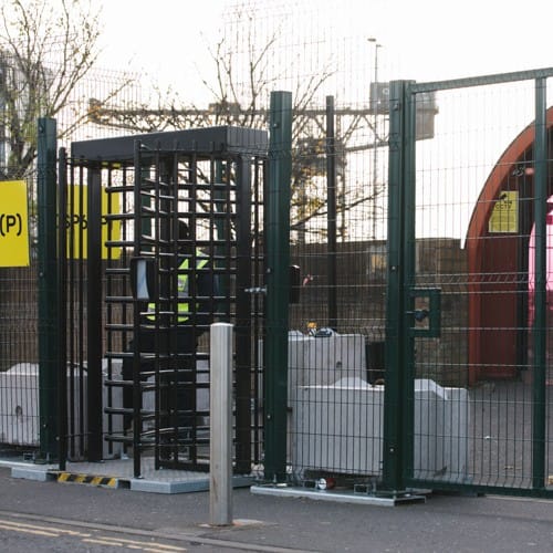 FenceSafe PedMaster Pedestrian Turnstile System