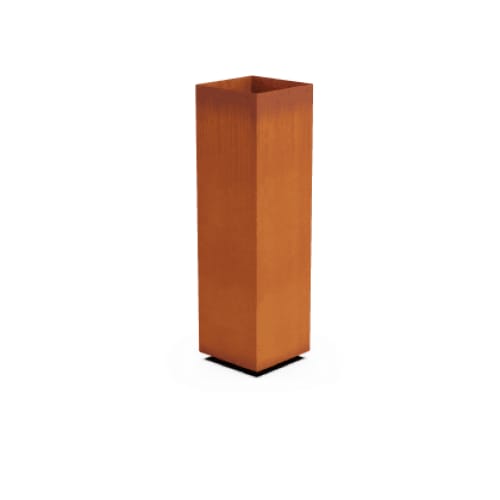 Cornten Steel Tall Cube Planter - 24" - 48" High preview 1