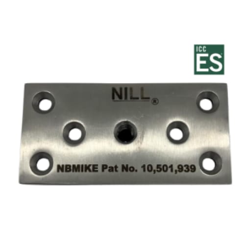 NBMIKE - Slim Glass Rail Mount preview 1