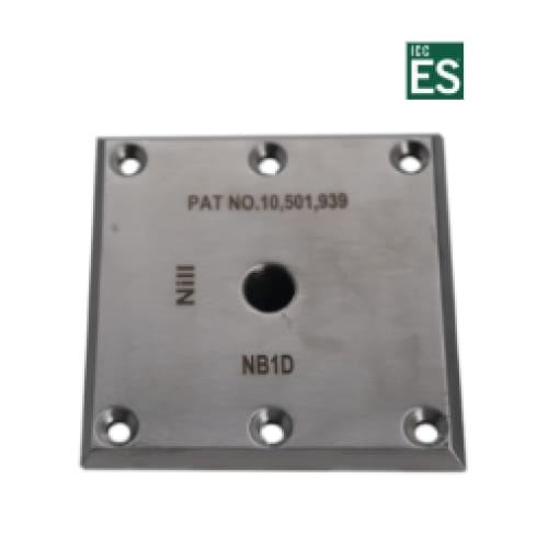 NB1D - 3/4"-10 Glass Rail Mount preview 1