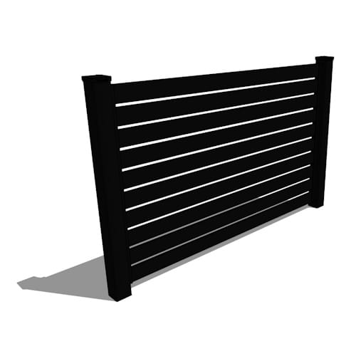 SLEEKFENCE Lineara Semi Privacy Fence Panels