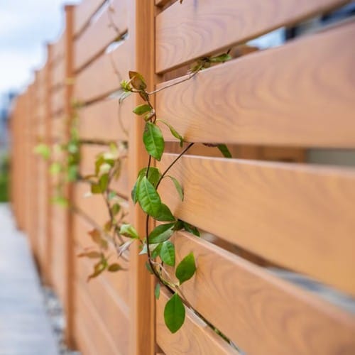 Semi Privacy Fence Panels - SLEEKFENCE Lineara  preview 2