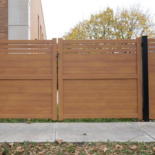 Privacy Hybrid Aluminum Fence Systems