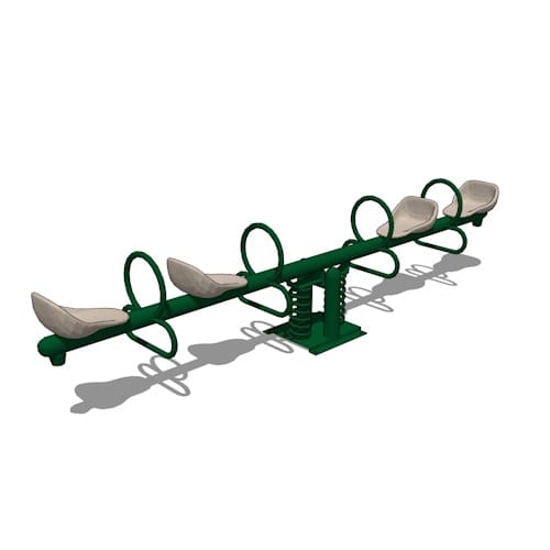 Play Structure: Rockwell Teeter Quad (PFB010)