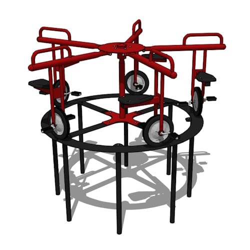 Play Structure: 5-Seat Merry Go Cycle (PFS022)