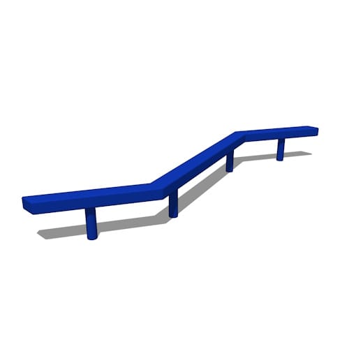 Play Structure: Zig Zag Balance Beam (PFS062)
