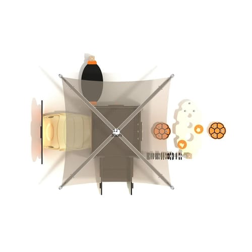 Play Structure: Eastern Redbud Canopy Mini (PCM003GLV) preview 3