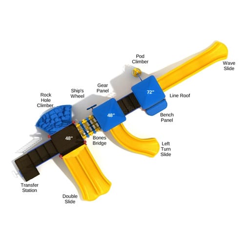 Play Structure: Ladera Heights (PKP021) preview 3
