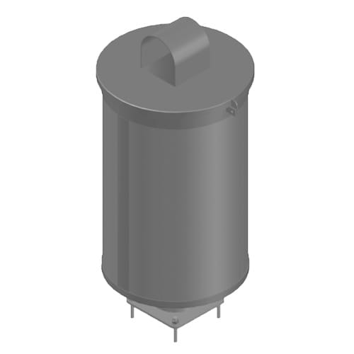 Street Furniture: Trash Receptacle (91001-00)