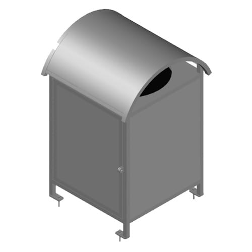 Street Furniture: Trash Receptacle (91002-00)