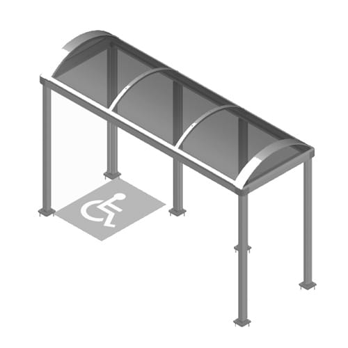 Bus Shelter: Niagara Series (90021-00)