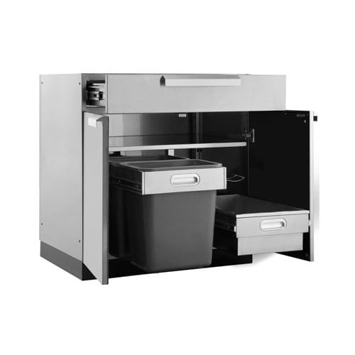 SKU 70005: Outdoor Kitchen Stainless Steel 32 in. Bar Cabinet preview 5