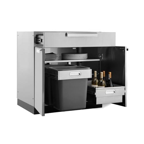 SKU 70005: Outdoor Kitchen Stainless Steel 32 in. Bar Cabinet preview 6