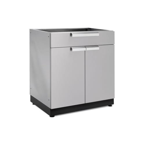 SKU 70004: Outdoor Kitchen Stainless Steel 32 in. 2-Door with Drawer Cabinet preview 1