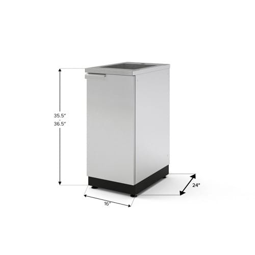SKU 65622: Outdoor Kitchen Stainless Steel 16 in. Sink Cabinet preview 6