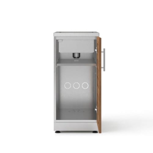 SKU 65625: Outdoor Kitchen Stainless Steel Louvered Doors 16 in. Sink Cabinet preview 3