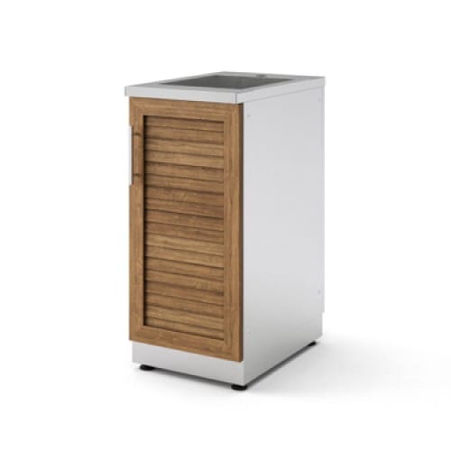 SKU 65625: Outdoor Kitchen Stainless Steel Louvered Doors 16 in. Sink Cabinet preview 1