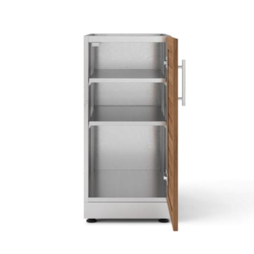 SKU 65624: Outdoor Kitchen Stainless Steel Louvered Doors 16 in. 1-Door Cabinet preview 3