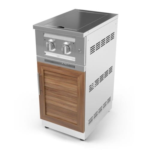 SKU 66294: Outdoor Kitchen Stainless Steel Louvered Doors Platinum Dual Side Burner- Grove preview 1