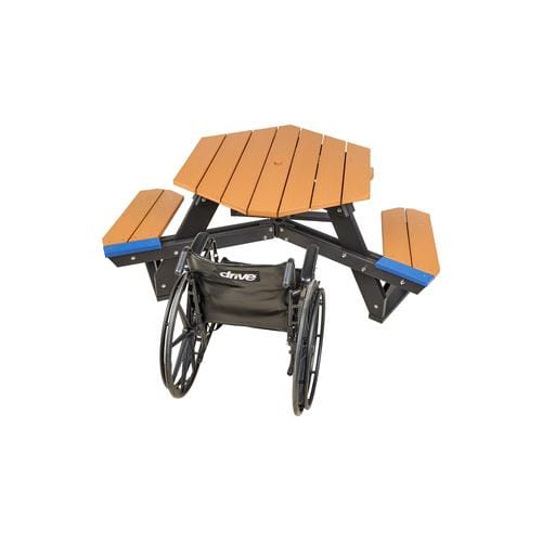 Wheelchair Accessible - 1 Chair Hex Table preview 5