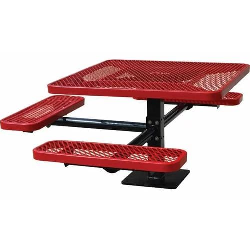 The City™ Series Square Pedestal ADA Picnic Tables preview 2