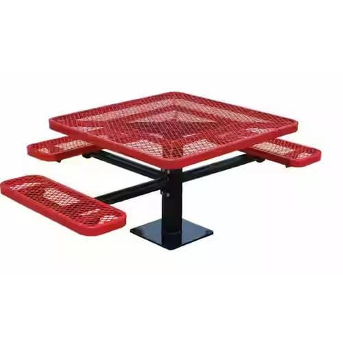 The City™ Series Square Pedestal ADA Picnic Tables preview 1