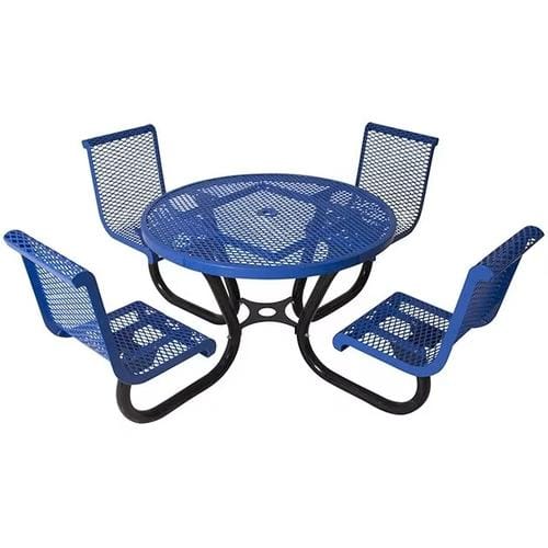 The City™ Series Round 4-Chair Picnic Table preview 1