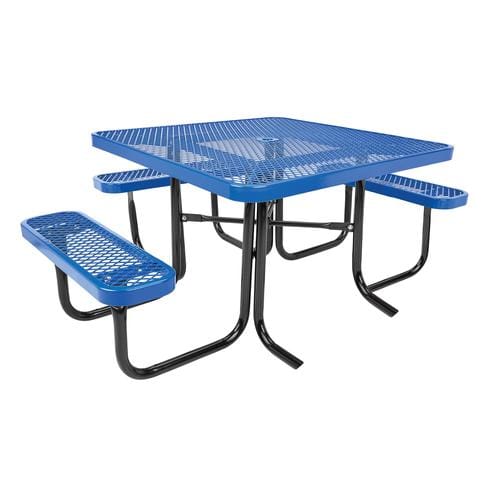 SuperSaver™ Commercial Square Wheelchair Accessible Picnic Table preview 1