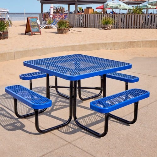 SuperSaver™ Commercial Square Picnic Table preview 2