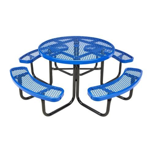 SuperSaver™ Commercial Round Picnic Table preview 3