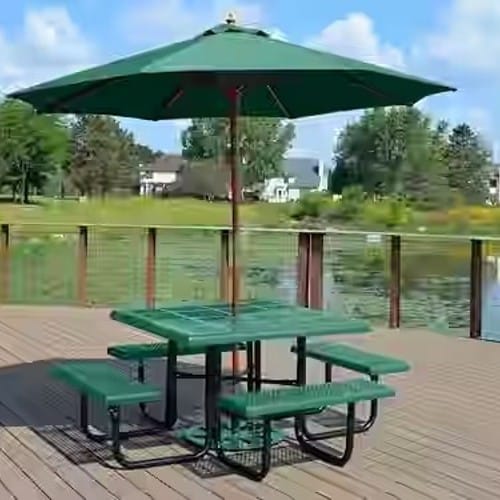 Comfort™ Series Square Picnic Tables preview 1