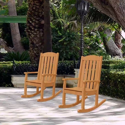 Traditional Highback Rocking Chair preview 1