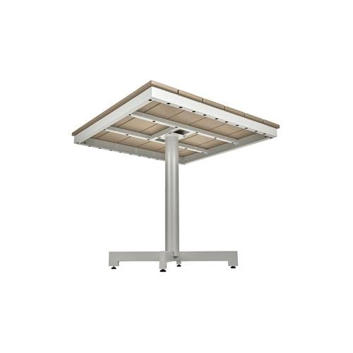 Oakton Patio Square Pedestal Dining Table preview 3