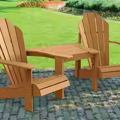 Adirondack 2-Chair Tete-a-Tete preview 2