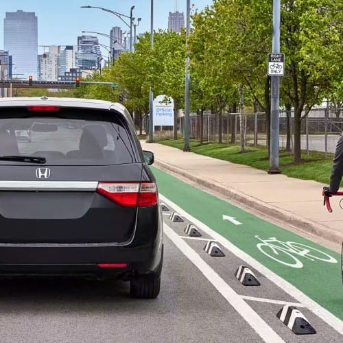 5'' High Bike Lane Delineators preview 1