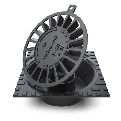 12x12 Cast Iron Floor Trap preview 2