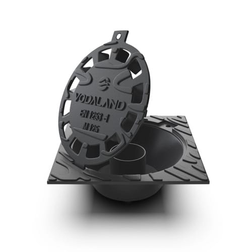 8x8 Cast Iron Floor Trap preview 2