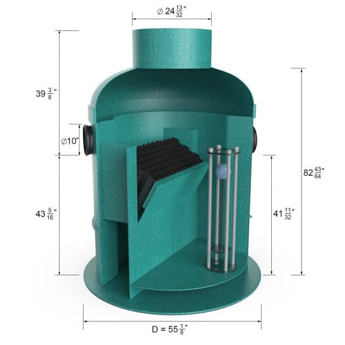 490 Gallon Oil / Water Separator OB1-6 preview 2