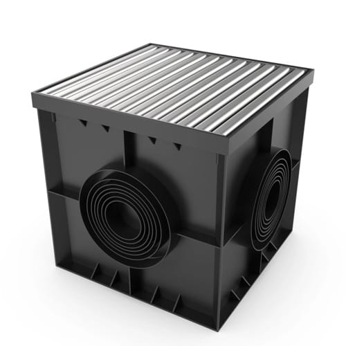 16X16 Catch Basin Stainless Steel ADA / HEEL Proof Grate Package preview 2
