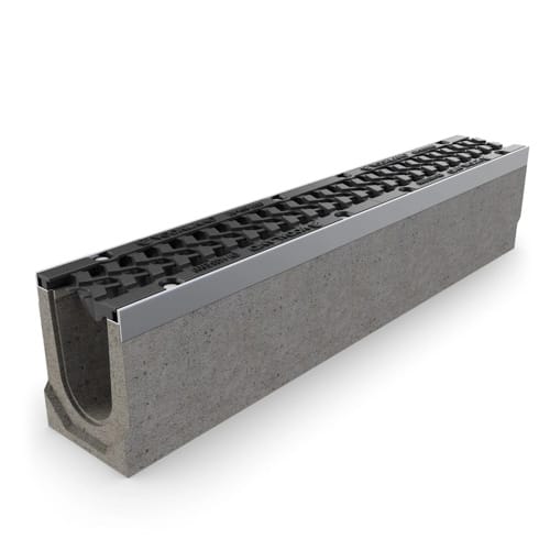 4" Fiber Reinforced Concrete Pre-Slope Channel preview 1