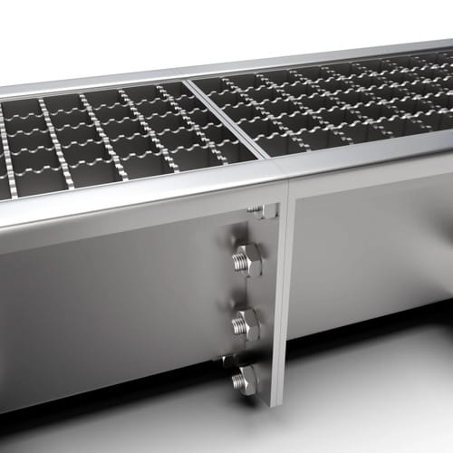 4" Stainless Steel Pre Slope System preview 2