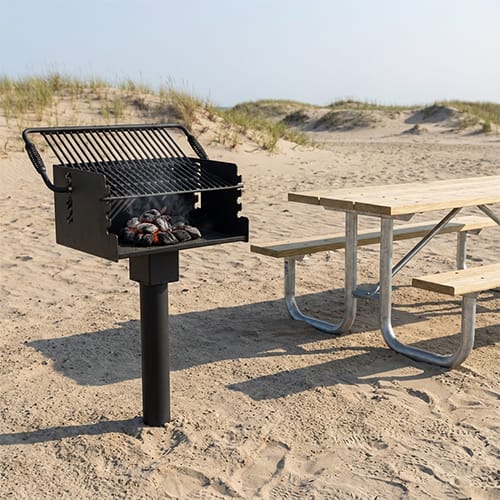 Tilt Back Grate Park Grill preview 2