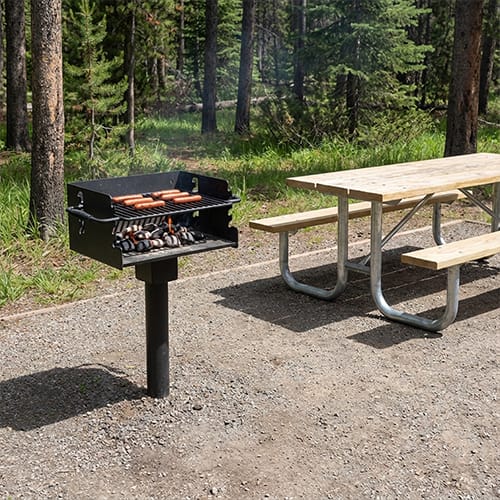 Tilt Back Grate Park Grill preview 3